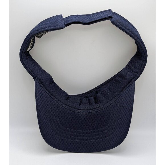 PANAMA JACK Visor Blue Adjustable Strap Back Wicking Sun Shade Unisex Beach Golf - Picture 4 of 5